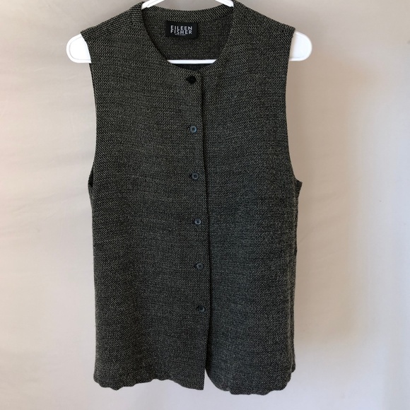Eileen Fisher Tops - Eileen Fisher Tweed-Knit Sleeveless Top Eileen Fisher Tops - Eileen Fisher Tweed-Knit Sleeveless Top